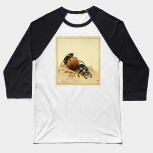 Vintage Dung Beetles Baseball T-Shirt